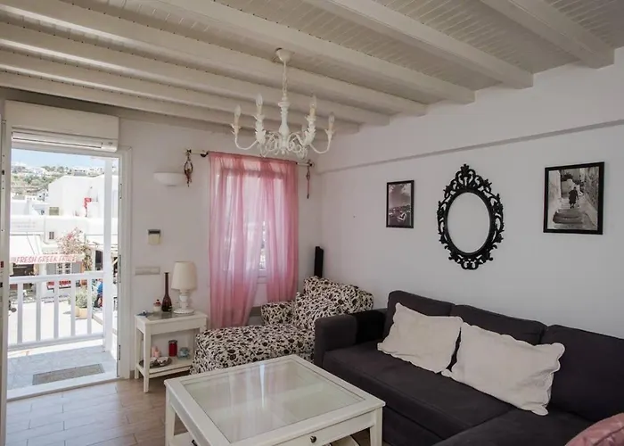 Delightful Mykonian Cycladic In Old Town 스키아토스타운