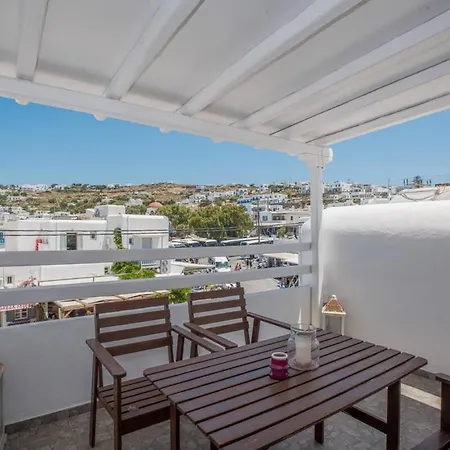Delightful Mykonian Cycladic In Old Town Apartament