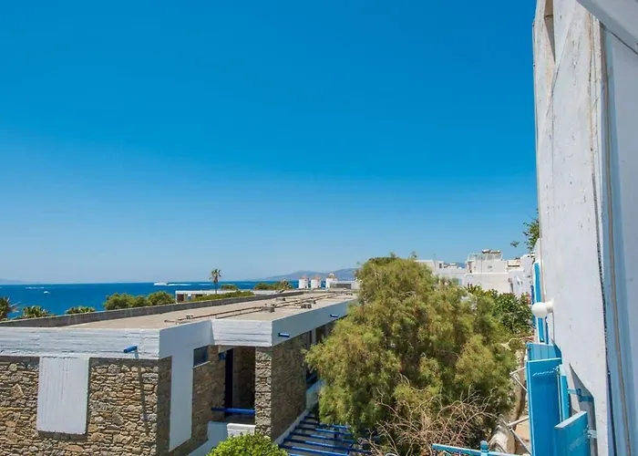 Delightful Mykonian Cycladic In Old Town